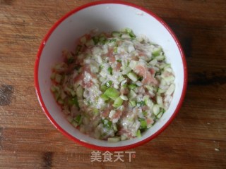 丝瓜鲜肉盒子饼的做法步骤：5