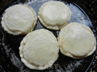 丝瓜鲜肉盒子饼的做法步骤：10