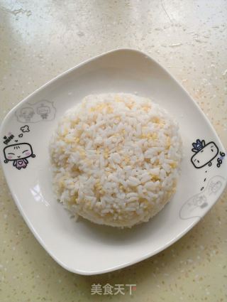 看不见蛋的蛋炒饭的做法步骤：2