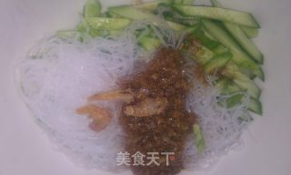 海米粉丝拌黄瓜——附送速发粉丝的方法的做法步骤：12