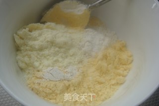 10分钟快速早餐-【奶香玉米饼】的做法步骤：1