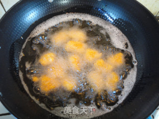 劲爆黄金肉丁的做法步骤：12