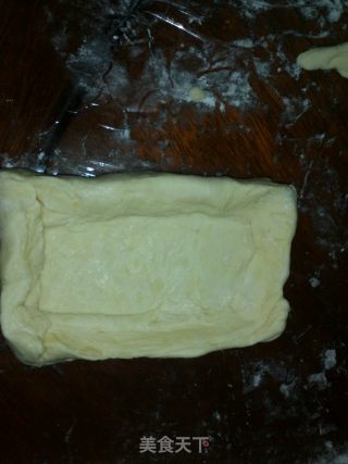 腌肉芝士派和巧克力香蕉派的做法步骤：4