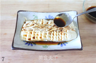 红油鸡丝嫩豆腐的做法步骤：7