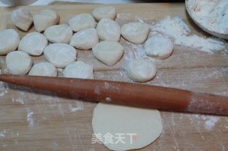【韭菜馅肉锅贴】----最受欢迎的早餐之一的做法步骤：4