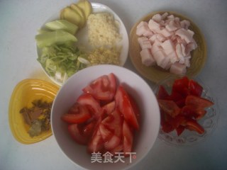 大份量版--家常焖面的做法步骤：2