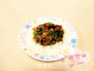 烧茄子盖饭的做法步骤：12