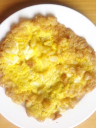 我的午餐：咖喱年糕，萝卜丁炒蛋的做法步骤：6