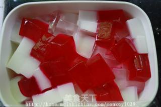 三色水晶冻的做法步骤：6