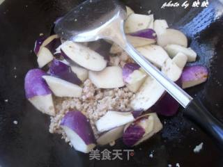 肉末烧紫茄的做法步骤：6