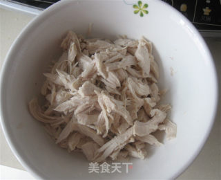 山寨版麻辣鸡丝的做法步骤：5