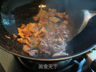 窝笋炒肉片的做法步骤：4