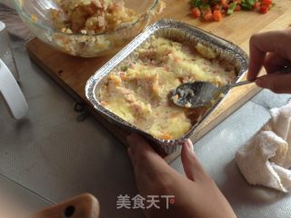 芝士焗薯蓉的做法步骤：5