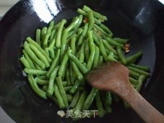 蒜苗刀豆的做法步骤：4