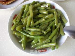 蒜苗刀豆的做法步骤：6