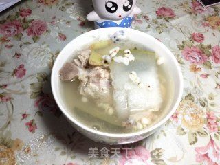 冬瓜薏仁排骨汤的做法步骤：6