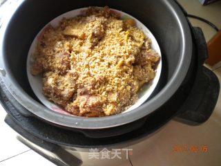 自磨米粉蒸肉的做法步骤：10