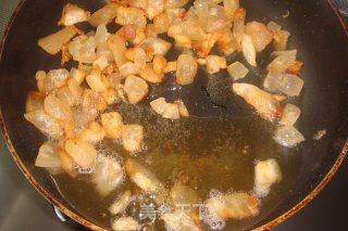 用腊肉熬的猪油【腊味猪油】的做法步骤：5