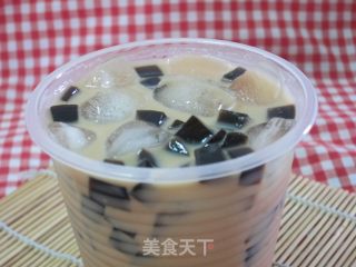 仙草奶茶的做法步骤：7