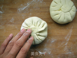 鸡蛋蔬菜火烧的做法步骤：7