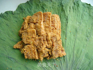 夏有——荷叶粉蒸肉的做法步骤：8