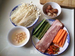 金针培根卷的做法步骤：1