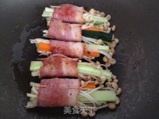 金针培根卷的做法步骤：8