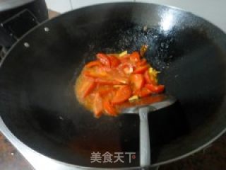 猪肉丸番茄蛋花汤的做法步骤：4