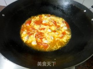 猪肉丸番茄蛋花汤的做法步骤：9