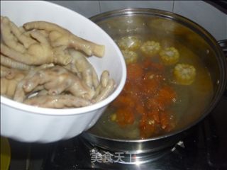 五色鸡爪汤的做法步骤：9