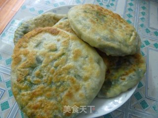 韭菜饼的做法步骤：18