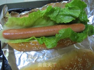 热狗面包的做法步骤：13