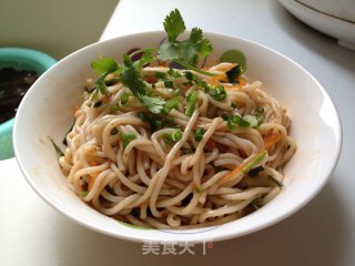 爽口莜面的做法步骤：6