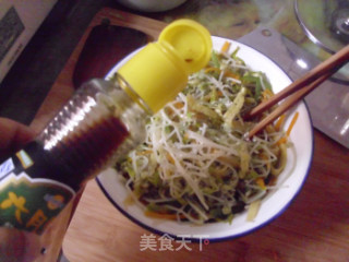 凉拌豆芽菜（附发绿豆芽过程）的做法步骤：19