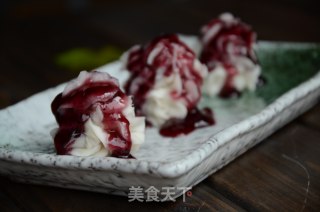 最爱那入口一霎那的美妙——蓝莓山药的做法步骤：8