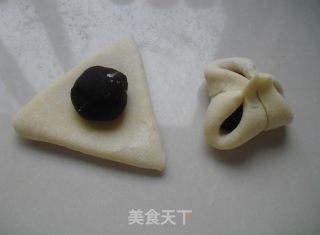 知了蒸饺的做法步骤：4