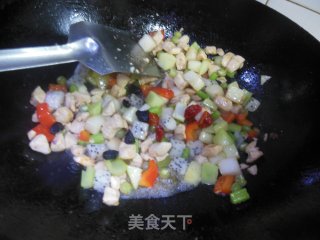 十彩鸡丁的做法步骤：17