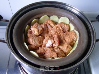 南乳粉蒸排骨的做法步骤：3