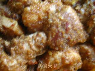 粉蒸排骨的做法步骤：4