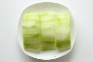 【仿红烧肉】素冬瓜的做法步骤：3
