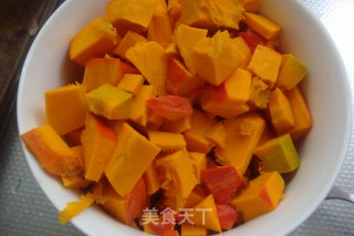 快手饭-【腊味南瓜饭】的做法步骤：1