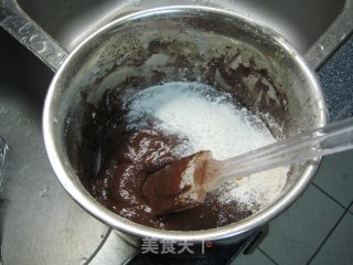 巧克力蛋糕的做法步骤：5