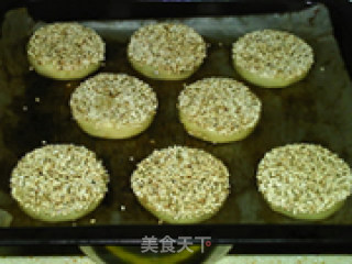椒盐麻饼的做法步骤：20