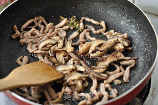 肉丝韭菜苔的做法步骤：8
