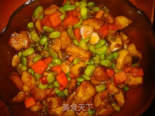 宫保鱼丁的做法步骤：7