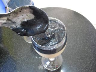 黑芝麻豆浆奶冻的做法步骤：4