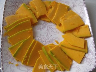 南瓜蒸肉饼的做法步骤：4
