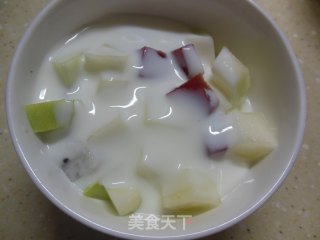 酸奶黑蒜沙拉的做法步骤：6