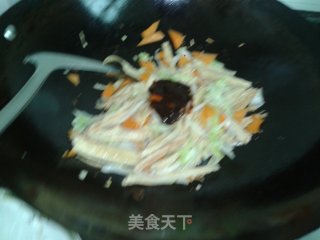 枝竹三丝的做法步骤：6