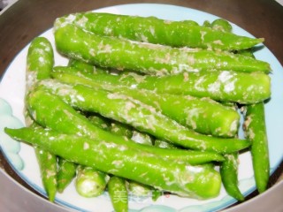 特味蒸青椒的做法步骤：4